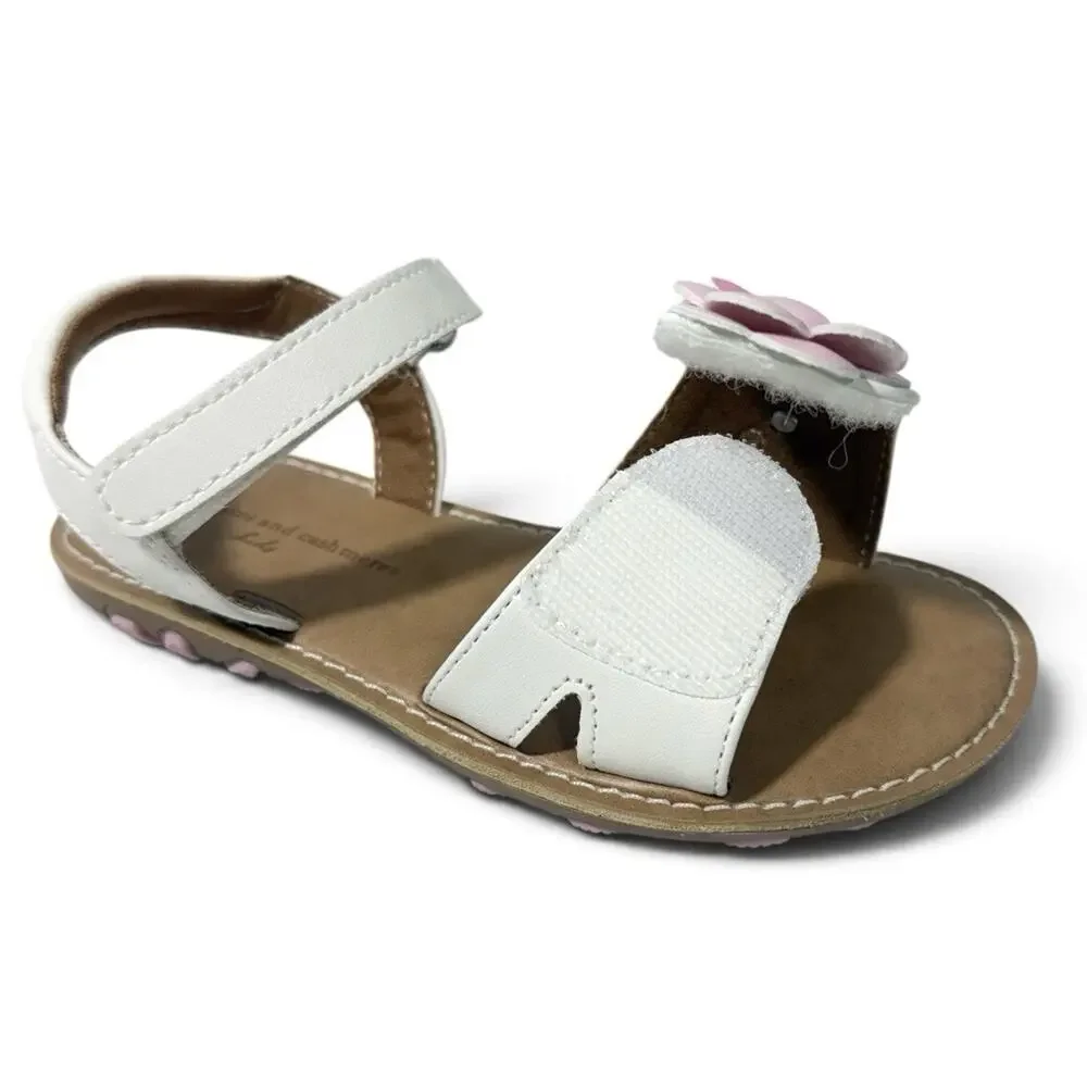Cupcakes and Cashmere floral band Girls Adjustable Sandals SZ/10